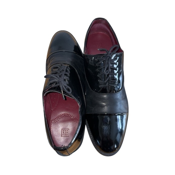 The Blk Tux Patent Leather Tuxedo Oxford Black‎ Dress Shoes Men’s Size 8 main image 7